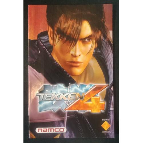 Tekken 4 - Notice Officielle - Sony Playstation 2 - Ps2