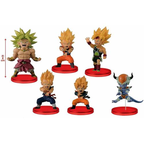 Figurines Dragon Ball Z Wcf - Battle Of Saiyans Vol.4 Complet