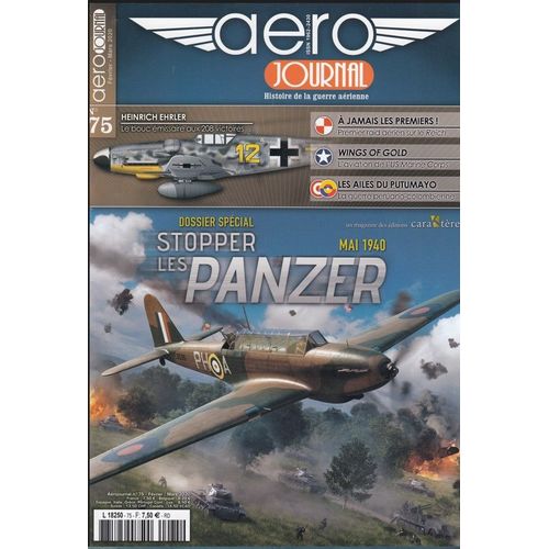 220504003_75 - Aero Journal : N°75 : Stopper Les Panzer (Mai 1940)
