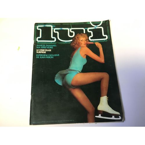Lui 109 Fevrier 1973 Interview Juan Peron Charme Silano Jean Trojani Pin-Up Aslan