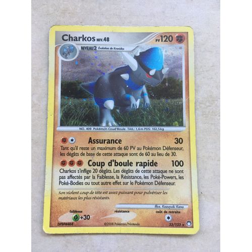 Pokemon Charkos 33/123 Rare Holo