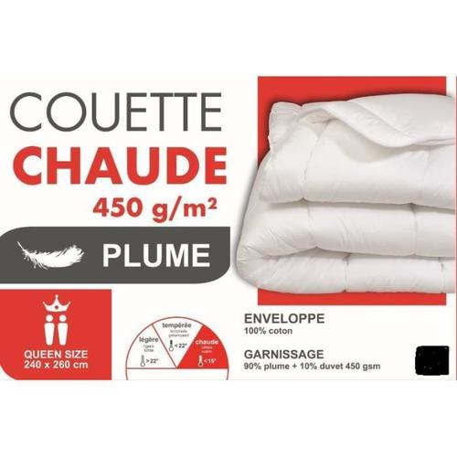 Couette Plumes - 2 Personnes - Chaude - Mortreux