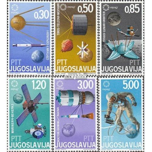 Yougoslavie 1216-1221 (Édition Complète) Neuf 1967 Exposition Universelle Expo 67