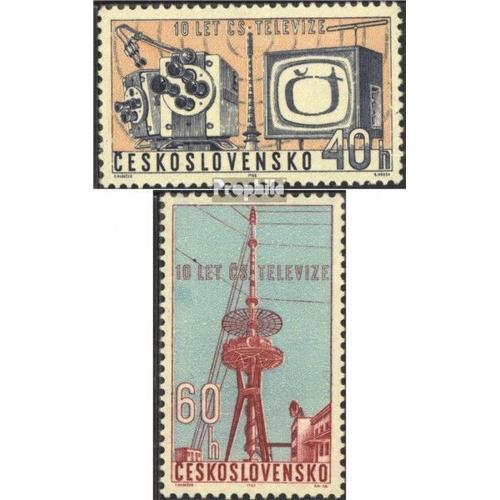 Tchécoslovaquie 1394-1395 (Édition Complète) Neuf 1963 Télévision