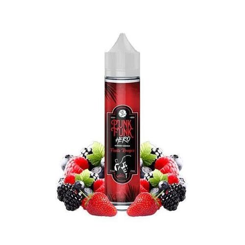 E liquide Fruits Rouges 50ml 0mg - Punk Funk Hero, fruité, fruit rouge