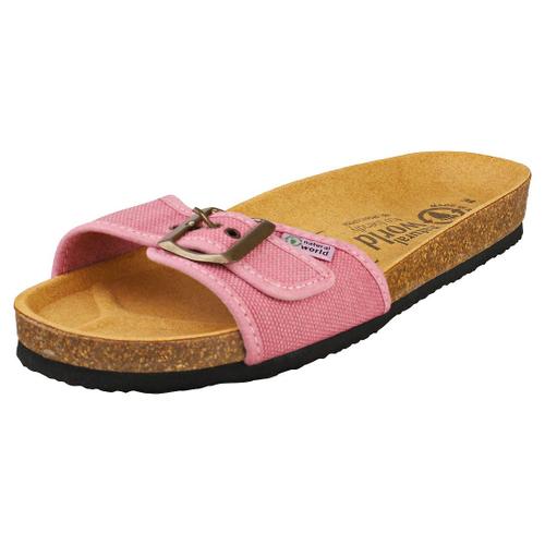 Natural World Niza Sandals De Marche Rose