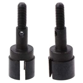 02033, Axe De Roue Fileté 2pcs Hsp/Amewi/Himoto/Maverick/Atomic/Ninco/Maxam/Banger/Redcat...-Hnd