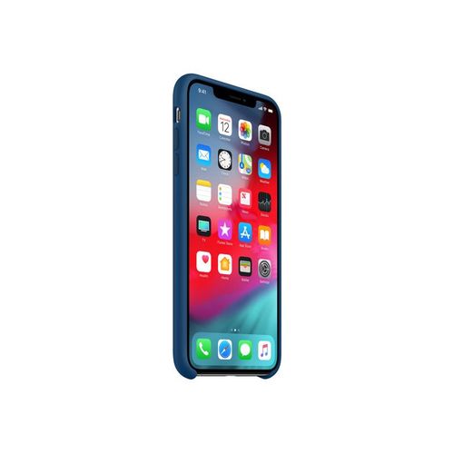 Apple - Coque De Protection Pour Téléphone Portable - Silicone - Bleu Horizon - Pour Iphone Xs Max