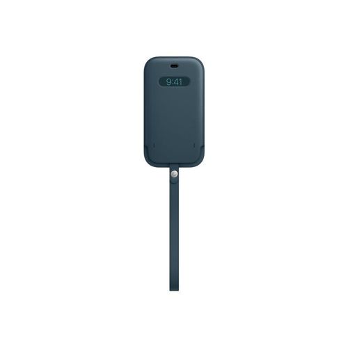 Apple Sleeve With Magsafe - Étui Protecteur Pour Téléphone Portable - Cuir - Bleu Balte - Pour Iphone 12, 12 Pro