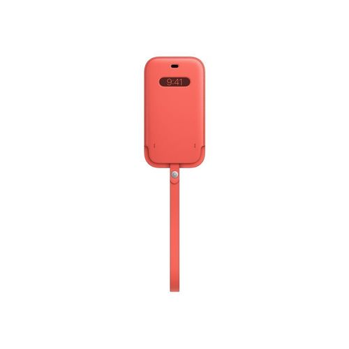 Apple Sleeve With Magsafe - Étui Protecteur Pour Téléphone Portable - Cuir - Agrumes Roses - Pour Iphone 12, 12 Pro