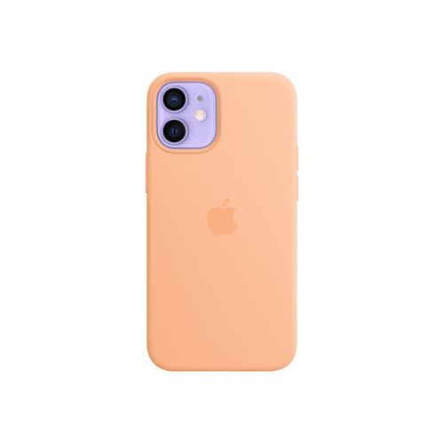 Apple - Coque De Protection Pour Téléphone Portable - Avec Magsafe - Silicone - Cantaloup - Pour Iphone 12 Mini
