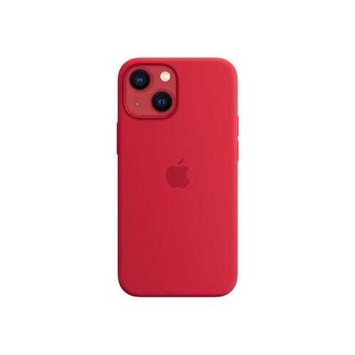 Apple - (Product) Red - Coque De Protection Pour Téléphone Portable - Avec Magsafe - Silicone - Rouge - Pour Iphone 13 Mini