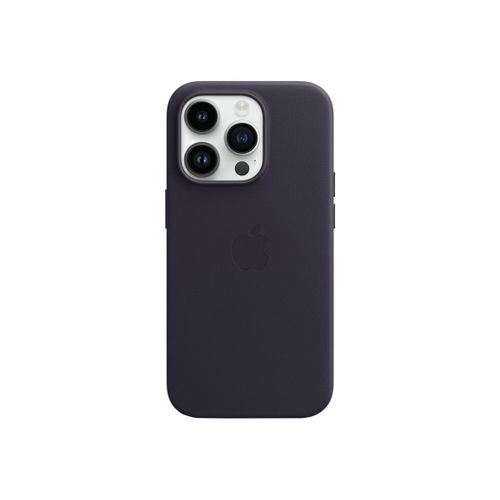Apple - Coque De Protection Pour Téléphone Portable - Avec Magsafe - Cuir - Encre - Pour Iphone 14 Pro