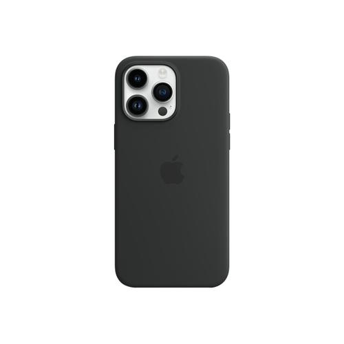 Apple - Coque De Protection Pour Téléphone Portable - Avec Magsafe - Silicone - Noir Minuit - Pour Iphone 14 Pro Max