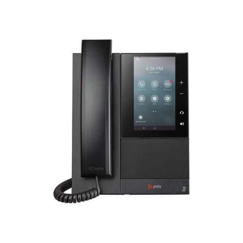 Poly CCX 505 - Pour Microsoft Teams - téléphone VoIP - SIP, SDP, RTCP, RTP, SRTP