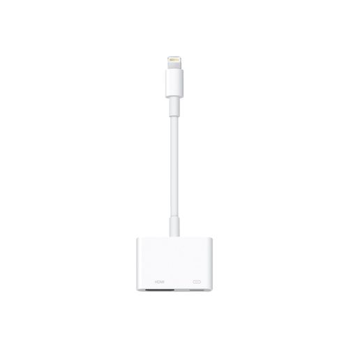Apple Lightning Digital AV Adapter - Câble Lightning - Lightning mâle pour HDMI, Lightning femelle