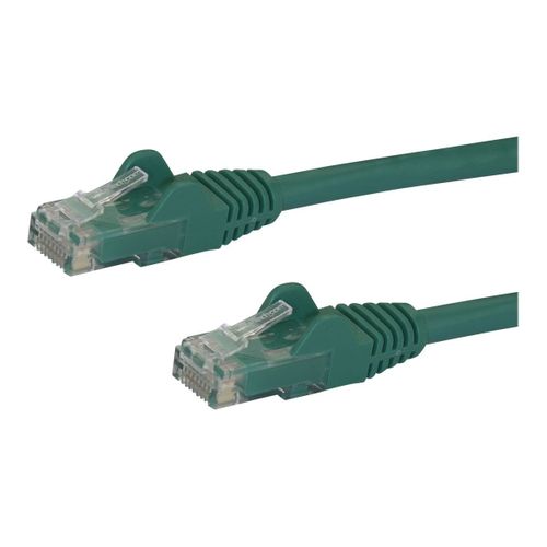 StarTech.com Câble Ethernet 10 m - RJ45 Cat6 - Câble réseau sans accroc - UTP - Cordon patch - Catégorie 6 - Vert - Cordon de raccordement - RJ-45 (M) pour RJ-45 (M) - 10 m - CAT 6 - moulé, sans...