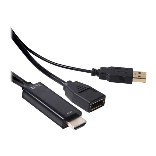 Club 3D CAC-2330 - Adaptateur vidéo - DisplayPort pour HDMI mâle - 18 cm