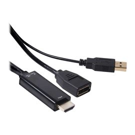 Club 3D CAC-2330 - Adaptateur vidéo - DisplayPort pour HDMI mâle - 18 cm