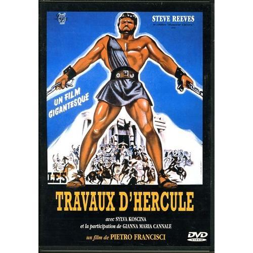 "Les Travaux D' Hercule", Steve Reeves, Sylva Koscina, Un Film De Pietro Francisci