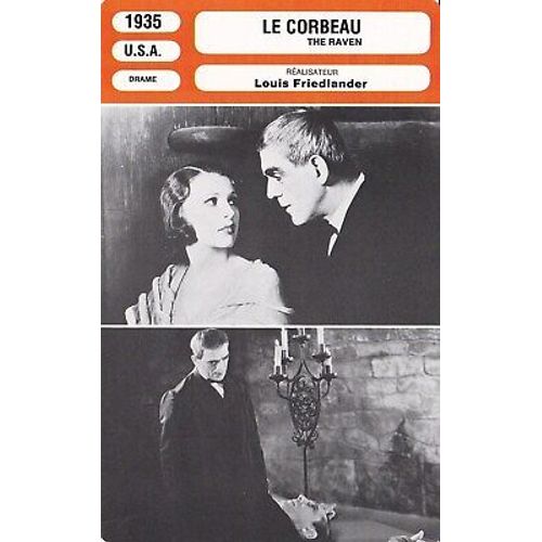 Fiche Monsieur Cinema Le Corbeau (1935)