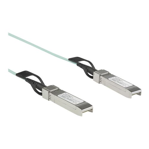 StarTech.com Cable optique actif SFP+ compatible Dell EMC AOC-SFP-10G-3M - 3 m - 10 Gbps (AOCSFP10G3ME) - Câble Ethernet 10GBase - SFP+ (P) verrouillé pour SFP+ (P) verrouillé - 3 m - fibre...