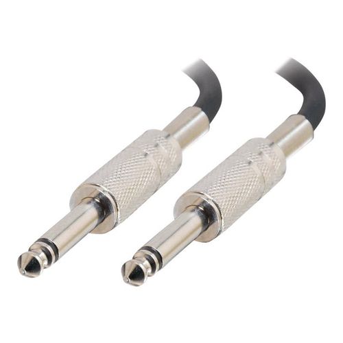C2G Pro-Audio - Câble audio - jack mono mâle pour jack mono mâle - 10 m - câble à paires torsadées blindées et écrantées (SFTP)
