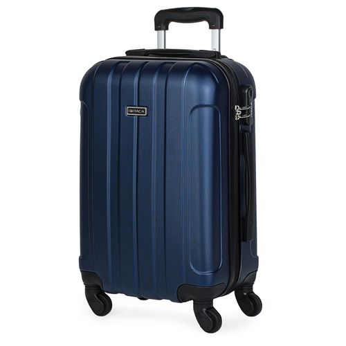 Valise Cabine De Voyage Rigide Chariot 4 Roues 55 Cm ABS Lisse. Les Bagages À Main. Résistant Et Léger Poignée 2 Cadenas. Ryanair Low Cost, 771150