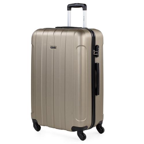 Grande Valise De Transport XL 4 Roulettes Rigides 73 Cm ABS Lisse. Robuste Léger Grande Capacité Poignées Poignées Cadenas. Etudiants Et Professionnels 771170