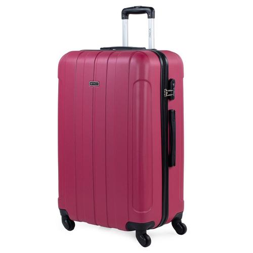 Grande Valise De Transport XL 4 Roulettes Rigides 73 Cm ABS Lisse. Robuste Léger Grande Capacité Poignées Poignées Cadenas. Etudiants Et Professionnels 771170