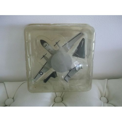 E-2cj Grumman - Avion Militaire 1:145 - Miniature En Méta L- Delprado