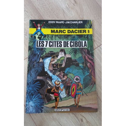 Bande Dessinée Marc Dacier Brochée En Couleur Année 1981