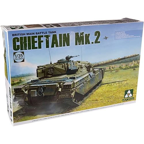 Vend Maquette Char Takom Chieftain Mk2 1/35 Numéro 2040-Takom