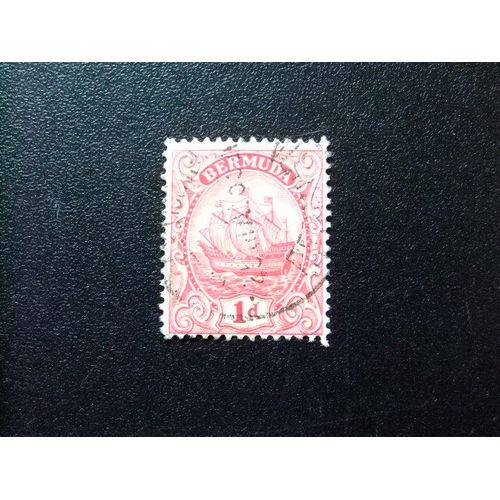 50 Bermudes 1922 1934 / Galeon / Yvert 75 Fu