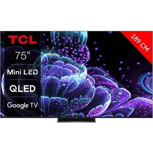 TV QLED TCL 75C831 75" 4K 189 cm Mini LED QLED