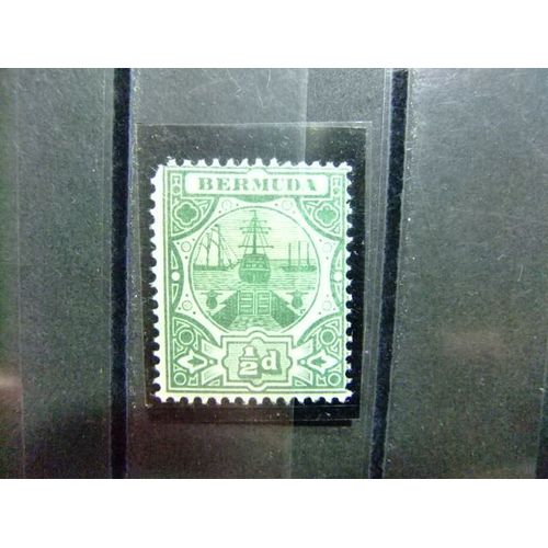50 Bermudes 1906 / Cale Sèche / Yvert 31 Mh Fil Ca Multiple