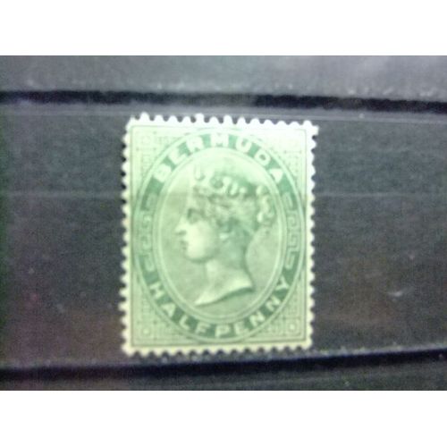 50 Bermudes 1884 / Reine Victoria / Yvert 17 Mh Fil. Ca