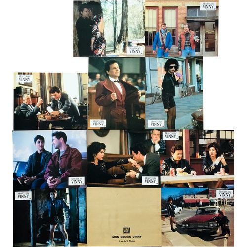 Mon Cousin Vinny - My Cousin Vinny : Jeu De 10 Photos D'exploitation Cinématographique - Format 21x27 Cm - De Jonathan Lynn Avec Joe Pesci, Mitchell Whitfield, Marisa Tomei, Lane Smith - 1992