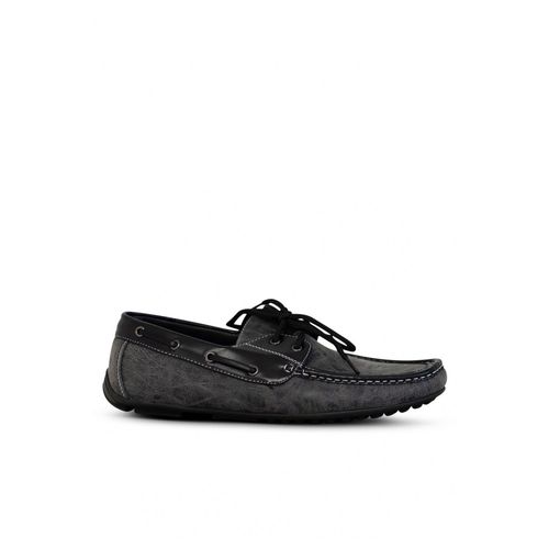 Mocassin Enfiler Taille Homme Noir