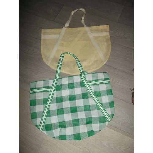 Sac cabas plage courses divers coloris NEUF
