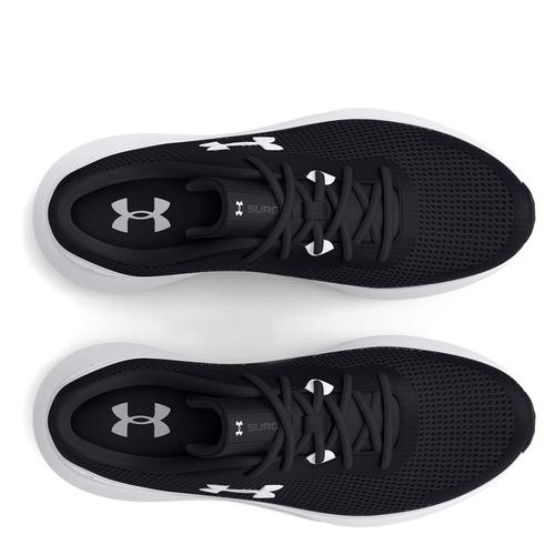 Under Armour Surge 3 Chaussures De Sport Baskets Basses Tricot Noir