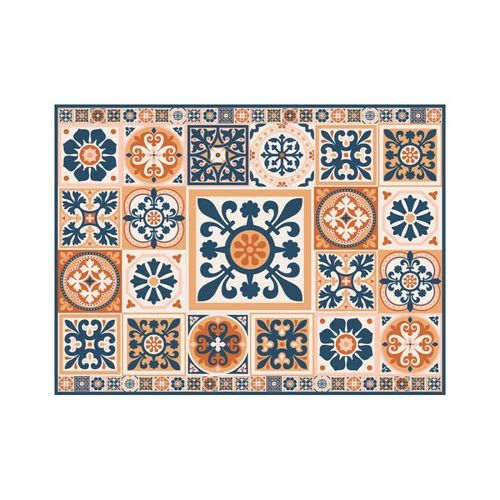 Paris Prix - Set De Table "Carreaux De Ciment" 30x40cm Beige