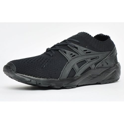 Asics Tiger Gel-Kayano Knit Baskets De Sport Running Hommes Taille 43 1/2 Couleur Noir