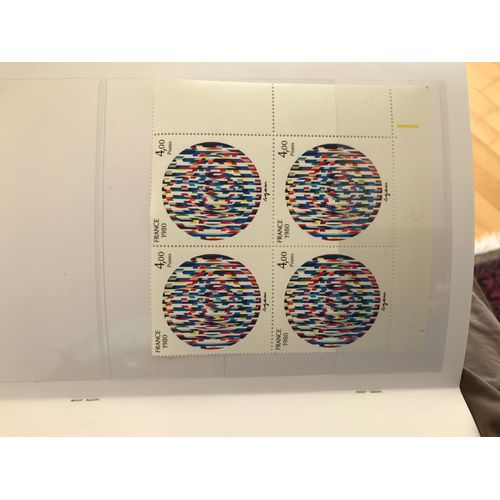 Timbres Bloc 4 - N2113-1980-Serie-Creation-Philatelique