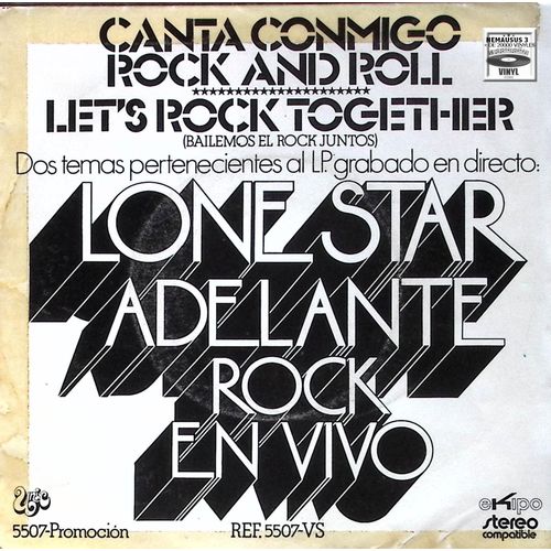 Lone Star - Adelante Rock En Vivo - Hard Rock - 1978