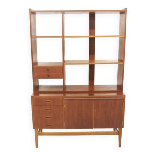 Secrtaire Scandinave En Teck Sude 1960 Bois