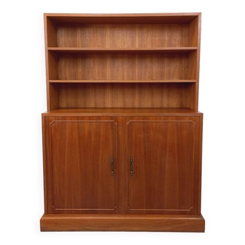 Meuble Bibliothque De Rangement Vintage En Teck Des Annes 60 Bois