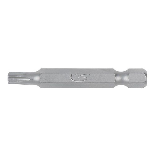 Boite de 5 embouts de vissage TORX® percé, L.50 mm - 1/4" - T40"