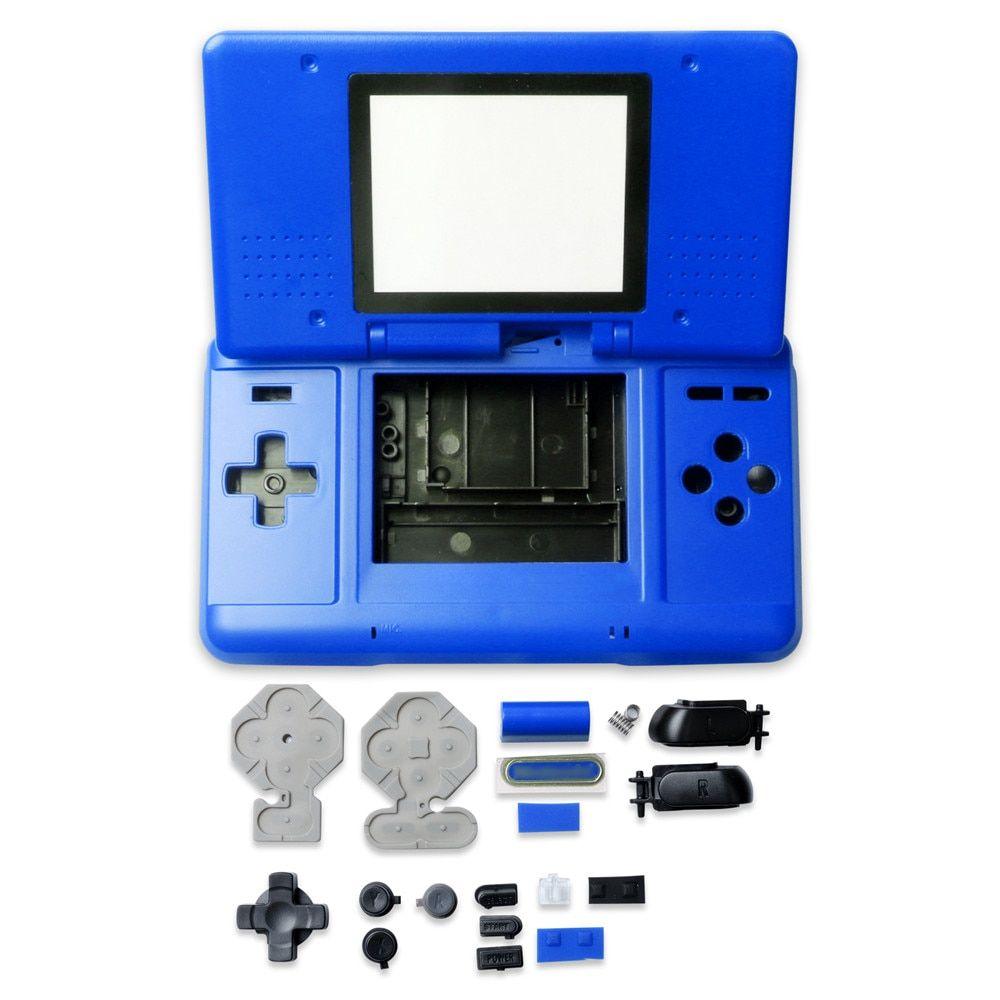 Coque de protection anti poussière Console de jeu nintendo DS, étui de remplacement avec boutons, housse de protection pour pièces de réparation NDS - Type Bleu | Rakuten