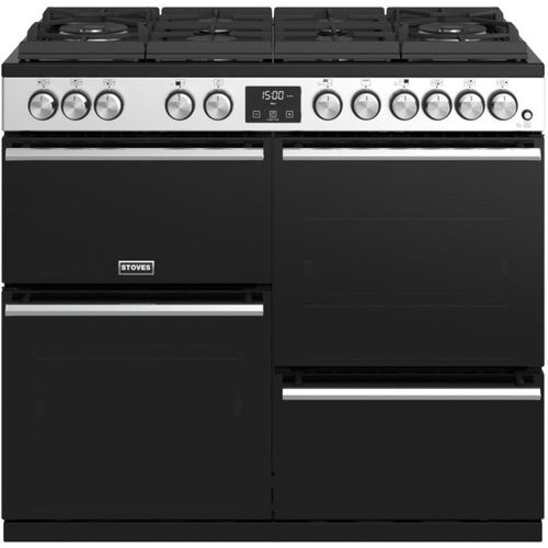 Piano de cuisson Stoves PRECISION GLASS 100 DFT INOX